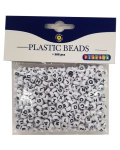 PLAYBOX Muovihelmet aakkoset 7,5mm 500 kpl