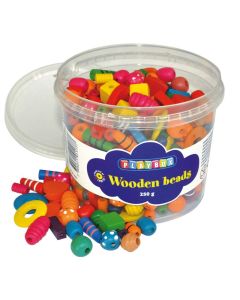 PLAYBOX Puuhelmet purkissa 250g väri- ja muotolaji