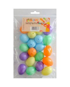 P. Muovimunat 38mm/20kpl värilajitelma