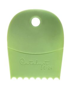 Princeton Contour kuviointikampa No 22 Vihreä, nylonia