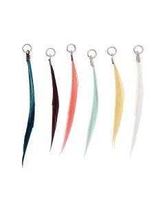 RICO Korutarvike höyhen 6 kpl värilajitelma