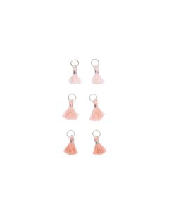 RICO Korutarvike tupsu mini 6 kpl vaalea puuteri