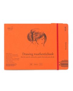 SMLT Mixed media lehtiö 200g 245x184mm (18), kuminauhasuljenta