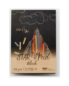 SMLT Star T musta 120g  A5 (20) lehtiö FSC