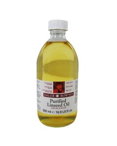 T DR Puhdistettu pellavaöljy 500ml, Purified linseed oil öljyvärille