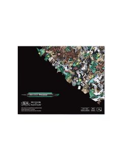 WN Bleedproof paper pad 27,94X35,56 cm, Lehtiö tusseille ja markereille