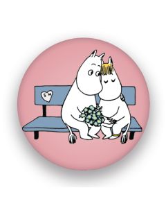 Magneetti S Putinki Muumi - Muumipeikko ja Niiskuneiti penkillä