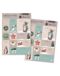 Pakettitarrat joulu Henna Adel - Talvinen kylä