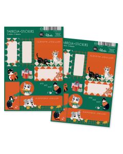 Pakettitarrat joulu Kaisu Sandberg - Helvi-kissan joulu