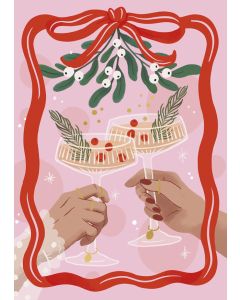 Joulukortti Kaisu Sandberg - Jouludrinkit