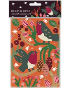 Joulukalenterikortti Roger la Borde - Linnut