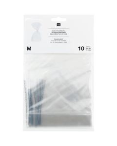 Lahjapussit joulu Rico Design - M, Transparent