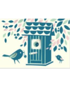 Postikortti Polka Paper - Linnunpönttö