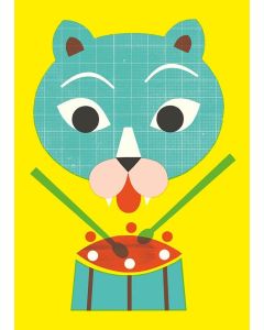 Postikortti Polka Paper - Rumpali