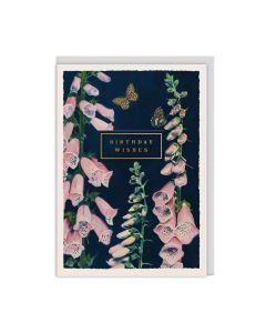 2-osainen kortti Ohh Deer - Birthday Wishes, Sormustinkukka
