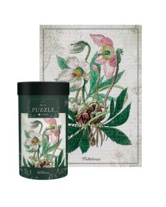 Palapeli 1000 palaa Interdruk - Botanic Helleborus