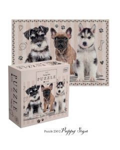 Palapeli 250 palaa Interdruk -Puppy sign 1