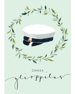 2-osainen kortti Henna Adel - Ylioppilas