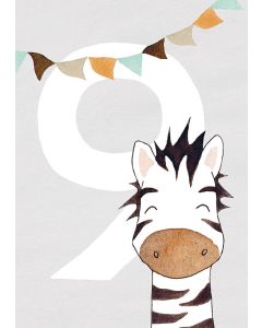 2-osainen kortti Henna Adel - 9 v. ikävuosikortti