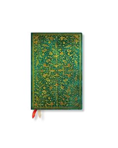 Lukuvuosikalenteri Mini 2027 Paperblanks - Emerald Flower