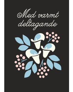 2-osainen kortti Polka Paper - Med varmt deltagande