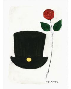 2-osainen kortti Sari's Artwork - Tohtorinhattu