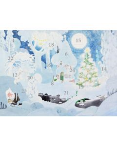 Joulukalenteri A4 Putinki Muumi - Lumimaisema