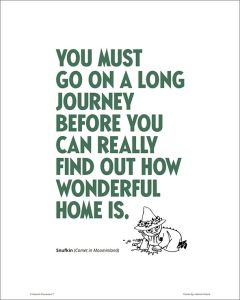 Juliste Putinki Muumi 24x30 - Journey