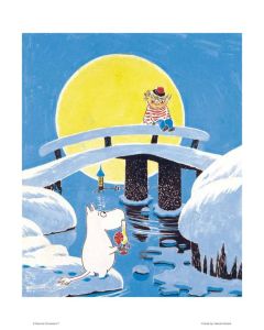 Juliste Putinki Muumi 24x30cm - Taikatalvi