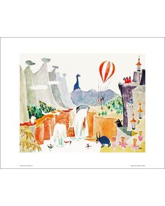 Juliste Putinki Muumi 24x30cm - Muumipapan Urotyöt