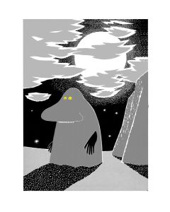 Juliste Putinki Muumi 24x30cm - Mörkö