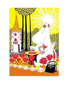 Juliste Putinki Muumi 50x70cm rullattu - Marjat