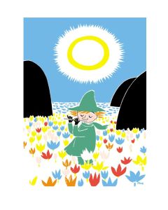 Juliste Putinki Muumi 50x70cm - Nuuskamuikkunen soittaa