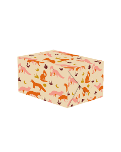 Lahjapaperiarkki Lagom - Foxes