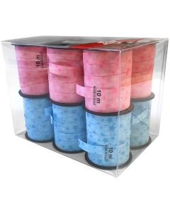 Nauhapaketti Star - Tähdet pinkki/sininen