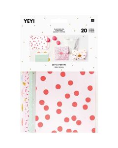 Paperipussit Paper Poetry - Design Mix Punainen