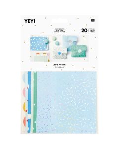 Paperipussit Paper Poetry - Design Mix Sininen