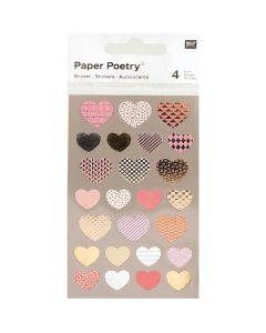 Tarrasetti Paper Poetry - Multicolor Hearts