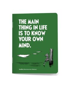 Pikkuvihko Putinki Muumi sitaatti - The main thing in life