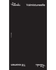 RIVIOPASTE VALMISTUNEELLE / TILL EXAMEN