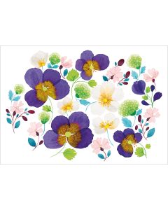 Postikortti Anna Emilia - Kukkia