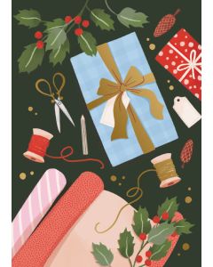 Joulukortti Kaisu Sandberg - Paketointi