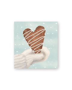 Pakettikortti joulu Putinki Henna Adel - Joulusydän