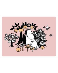 2-osainen kohopainokortti Muumi - Päiväunet