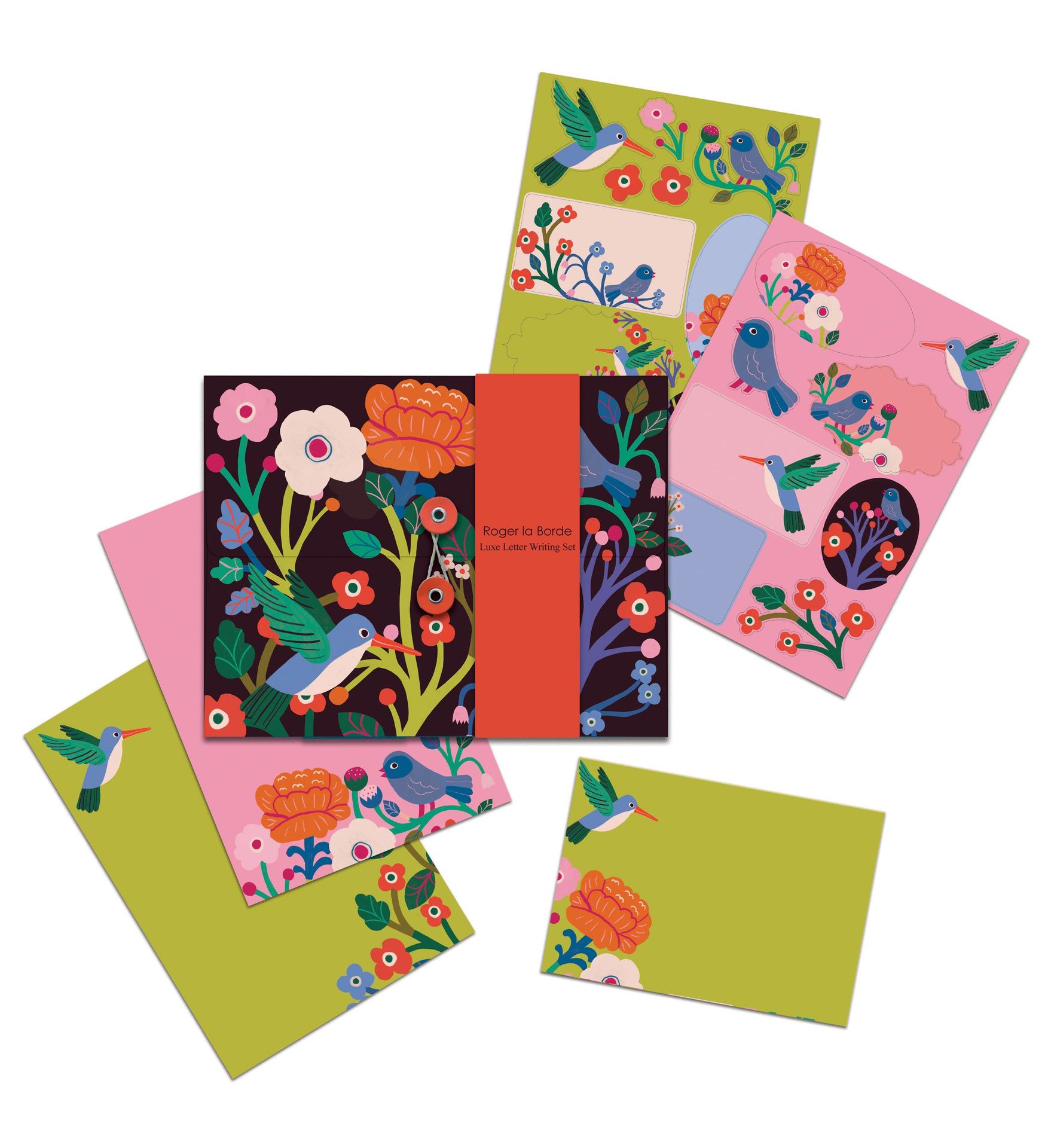 Kirjepaperisetti Roger la Borde - Birdsong