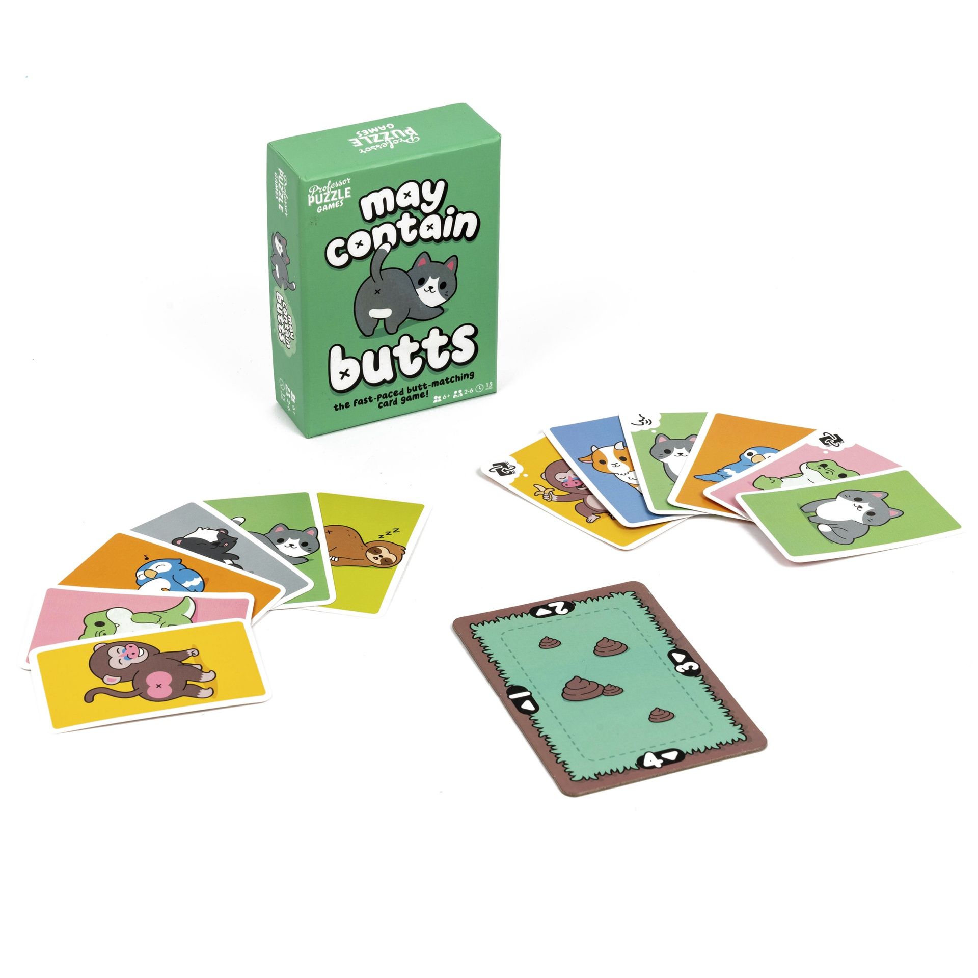Pelikortit Professor Puzzle - May Contain Butts