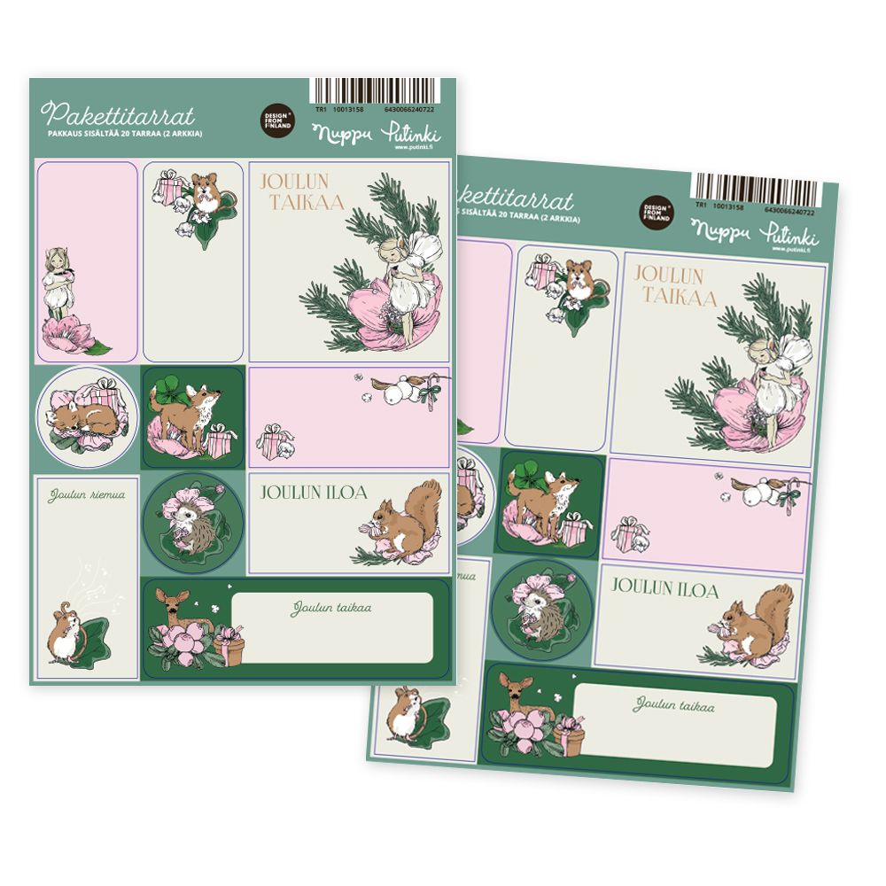 Pakettitarrat Nuppu Print Company - Joulu 2023