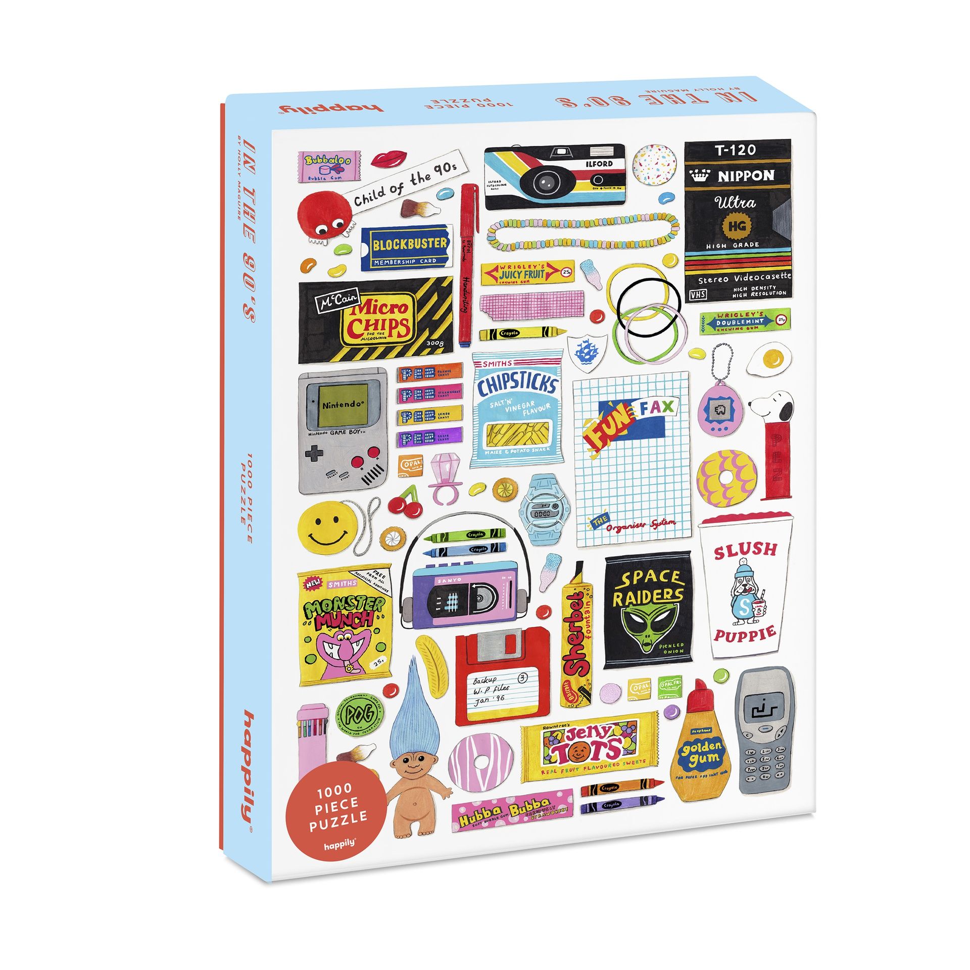 Palapeli 1000 palaa Happily Puzzles - In the 90's