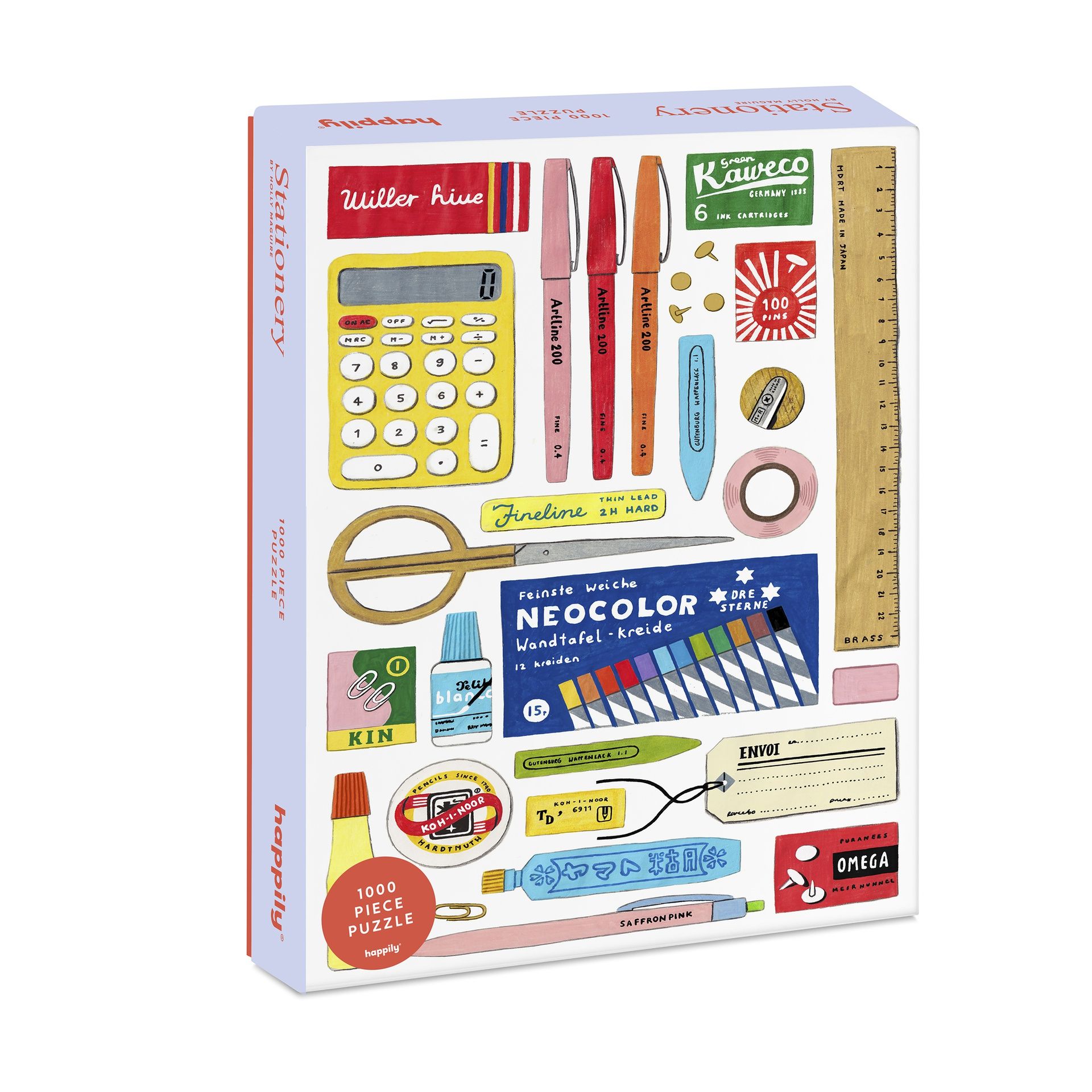 Palapeli 1000 palaa Happily Puzzles - Stationery