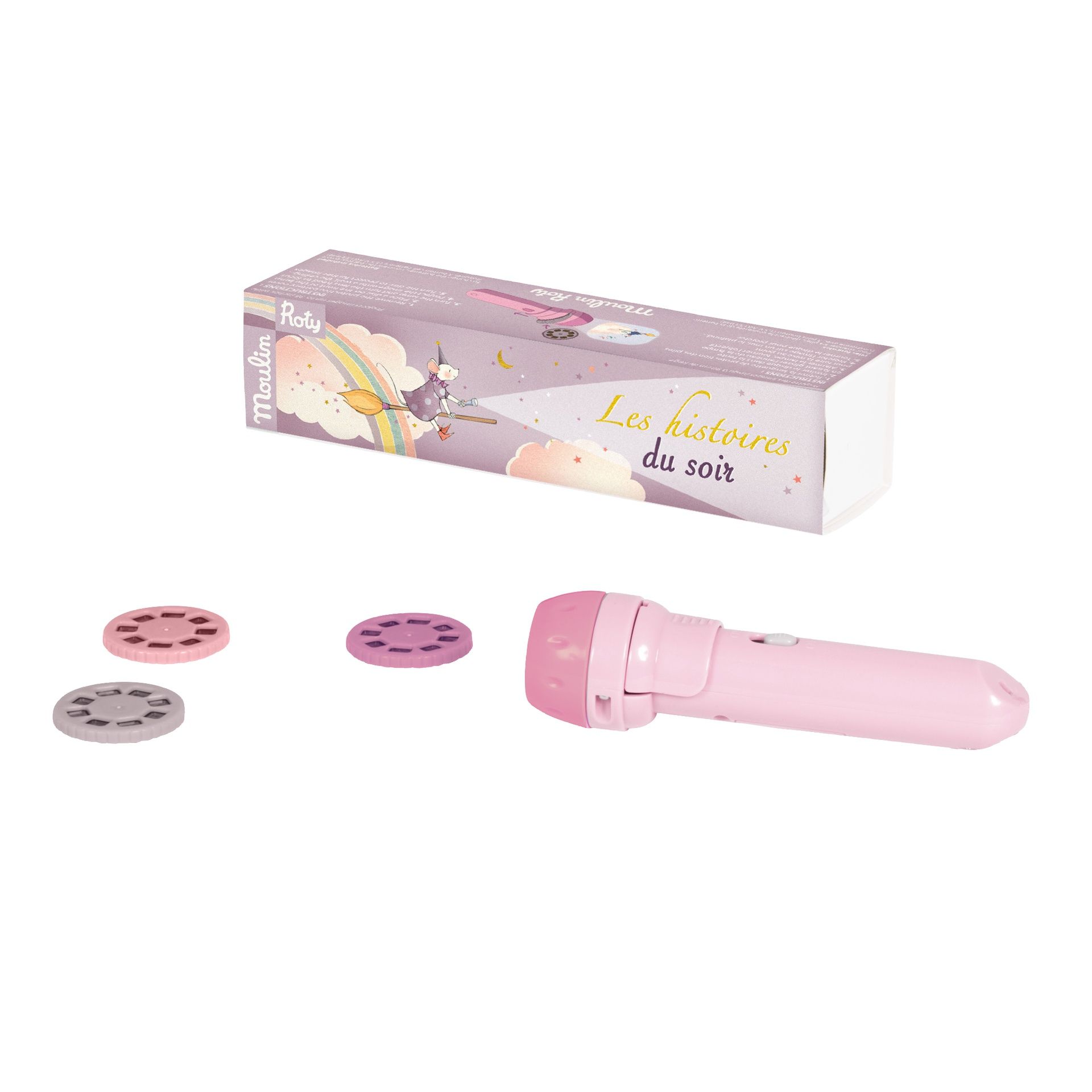 Tarinalamppu Moulin Roty - Les histoires du soir